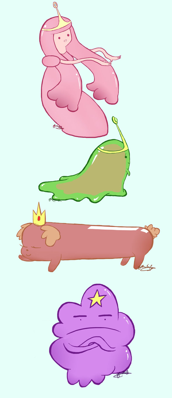 Adventure_Time_Princesses_by_linkfreak131
